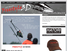 Tablet Screenshot of freestyle3d.com